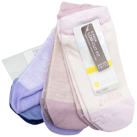 Zella Toddler Girls Socks 27 pair 7.5 -11.5 S/M $114 retail - Picture 3 of 4
